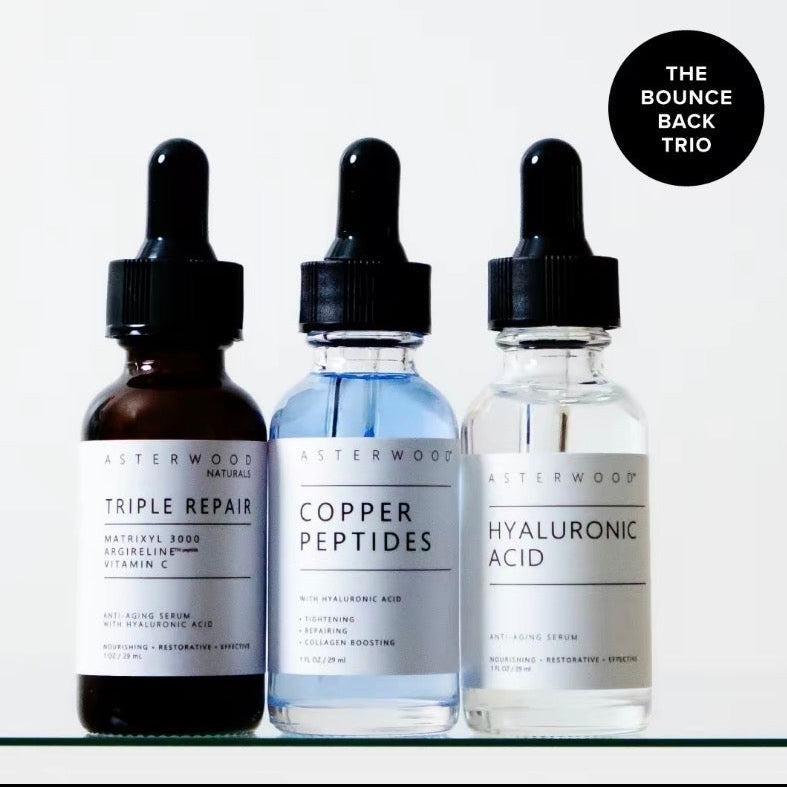 Trio bundle • Triple Repair • Copper Peptide • Hyaluronic Acid
