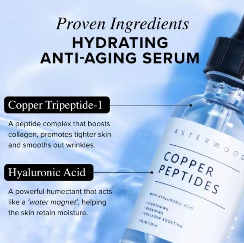 Duo Copper Peptide • Hyaluronic Acid Eye Serum