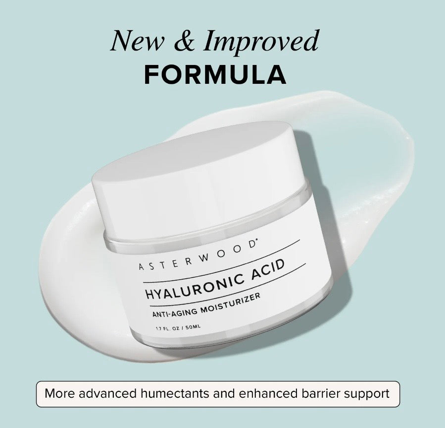 Hyaluronic Acid • Anti Aging Moisturizer